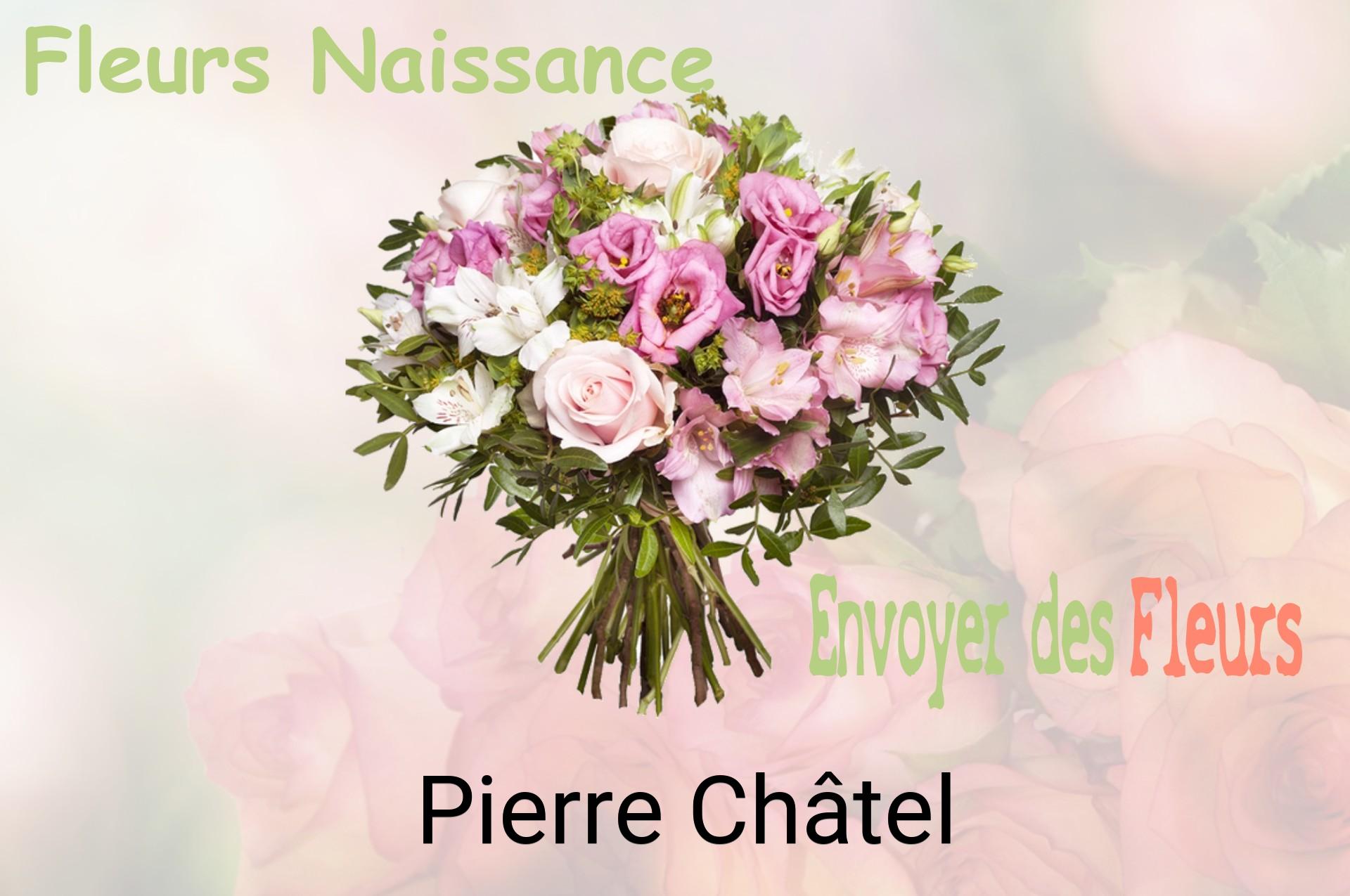 Bouquet de fleurs de naissance livré à Pierre-Châtel
