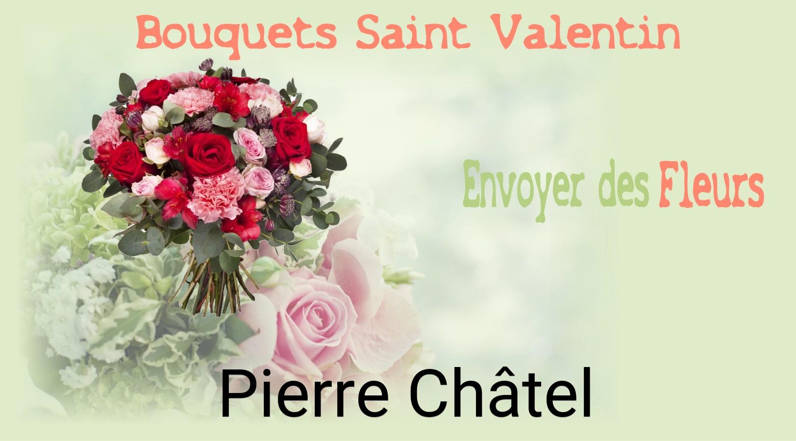 Roses de Saint-Valentin livrées à Pierre-Châtel